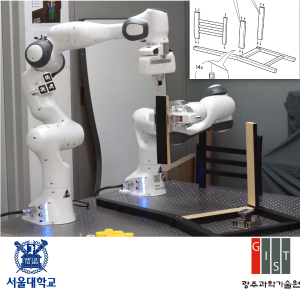 AI technology development for furniture assembly in real and virtual environments from assembly instructions 이미지