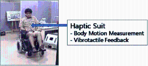 Development of a Haptic Suit and Human-Robot Interaction Algorithm, KAIST, 1998 ~ 2000 이미지
